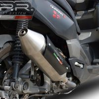 Egzoz ile uyumlu Quadro Qv 3 2018-2020, Power Bomb, Orijinal manifolda herhangi bir değişiklik yapmadan takılabilen susturucu 