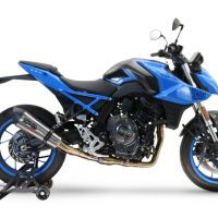 GPR exhaust compatible with  Suzuki Gsx-8S 2022-2024, New Grand Prix Evo Titanium, full system exhaust legal for UK and non-EU countries including removable db killer 