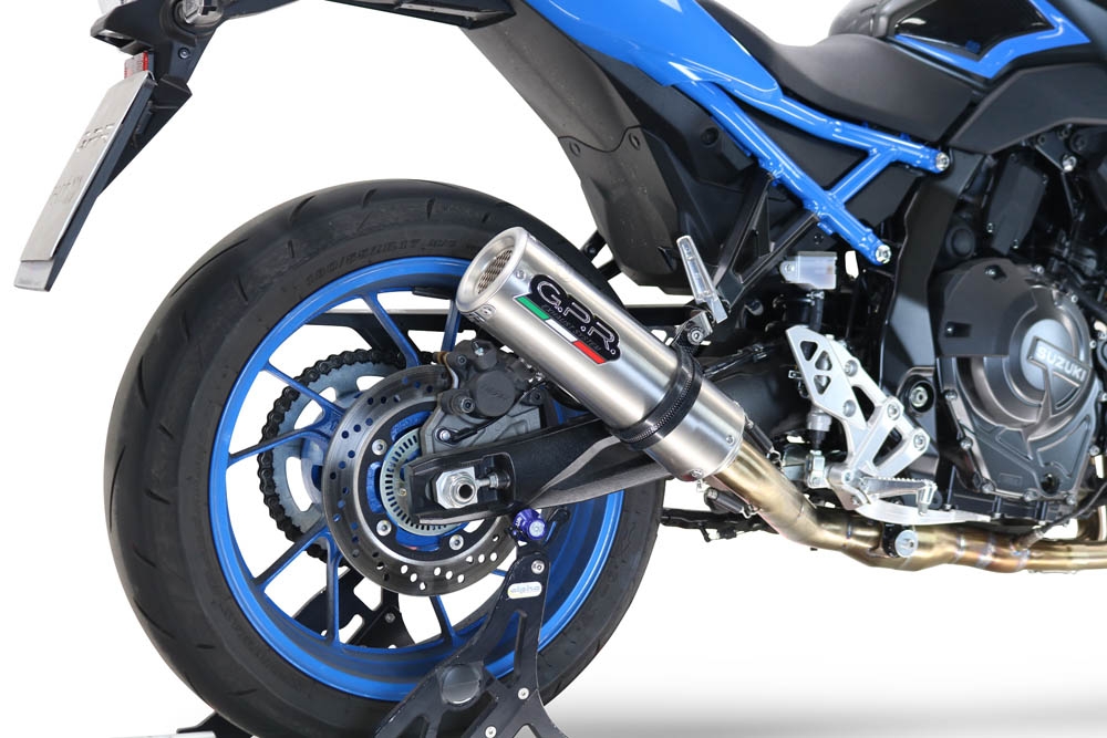 Egzoz ile uyumlu Suzuki Gsx-8S 2022-2024, M3 Inox , Yalnızca gürültü için onaylanan sistem, AB dışındaki pazarlar için geçerlidir Tam hat, susturucu artı toplayıcı 