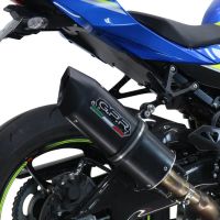 Egzoz ile uyumlu Suzuki Gsx-R 1000 - 1000 R 2021-2025, Furore Evo4 Nero, Egzoz yasal, onaylı, çıkarılabilir db killer ve bağlantı borulu susturucu 