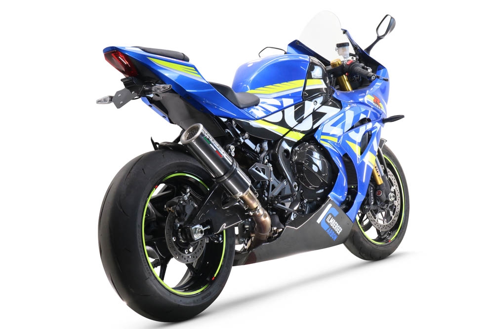 Egzoz ile uyumlu Suzuki Gsx-R 1000 - 1000 R 2021-2025, M3 Poppy , Yarış Sistemi Susturucu ve özel bağlantı borusu 