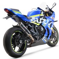 Egzoz ile uyumlu Suzuki Gsx-R 1000 - 1000 R 2021-2025, M3 Poppy , Yarış Sistemi Susturucu ve özel bağlantı borusu 