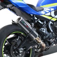 Egzoz ile uyumlu Suzuki Gsx-R 1000 - 1000 R 2021-2025, M3 Poppy , Yarış Sistemi Susturucu ve özel bağlantı borusu 