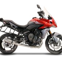 Egzoz ile uyumlu Triumph Tiger Sport 660 2022-2024, M3 Inox , Yalnızca gürültü için onaylanan sistem, AB dışındaki pazarlar için geçerlidir Tam hat, susturucu artı toplayıcı 