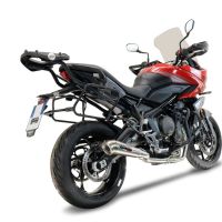 Egzoz ile uyumlu Triumph Tiger Sport 660 2022-2024, Powercone Evo, Homologe edilmemiş dbkiller ile yarış sistemi Tam hat, susturucu artı toplayıcı 