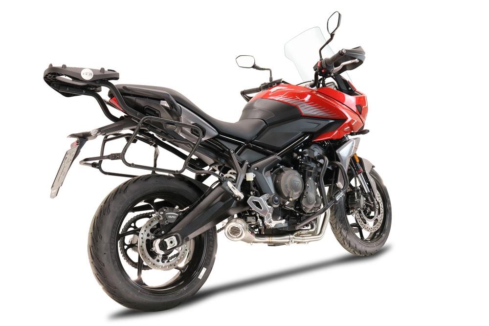 Egzoz ile uyumlu Triumph Tiger Sport 660 2022-2024, Powercone Evo, Homologe edilmemiş dbkiller ile yarış sistemi Tam hat, susturucu artı toplayıcı 