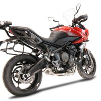 Egzoz ile uyumlu Triumph Tiger Sport 660 2022-2024, Powercone Evo, Homologe edilmemiş dbkiller ile yarış sistemi Tam hat, susturucu artı toplayıcı 
