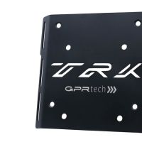 Top case GPR TECH compatible with  Benelli Trk 125 2019/2023 GPR TECH Top case in aluminum, silver color with specific plate included Capacity 35 LT.
