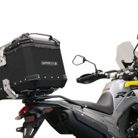 Topkoffer GPR TECH compatibel met  Voge 300Rally 2022/2024 e5 Alüminyum üst kasa, siyah renk ve özel plaka dahildir Kapasite Litre 35
