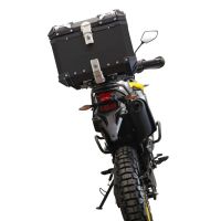 Topkoffer GPR TECH compatibel met  Voge 300Rally 2022/2024 e5 Alüminyum üst kasa, siyah renk ve özel plaka dahildir Kapasite Litre 35