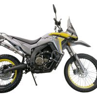 Egzoz ile uyumlu Voge 300Rally 2022-2024, Deeptone Inox, Onaylı egzoz, bağlantı borusu ve çıkarılabilir db öldürücü dahil Avrupa DIŞI pazarlar için yasal 