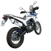 Egzoz ile uyumlu Voge 300Rally 2022-2024, Albus Evo4, Onaylı egzoz, bağlantı borusu ve çıkarılabilir db öldürücü dahil Avrupa DIŞI pazarlar için yasal 