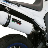 Egzoz ile uyumlu Voge 300Rally 2022-2024, Albus Evo4, Onaylı egzoz, bağlantı borusu ve çıkarılabilir db öldürücü dahil Avrupa DIŞI pazarlar için yasal 
