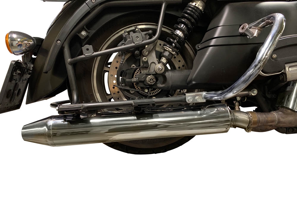 Egzoz ile uyumlu Kawasaki Vulcan VN 1700 Voyager ABS 2011-2016, Maxy Deeptone Cruiser, Homologe sistem Susturucu ve özel bağlantı borusu 