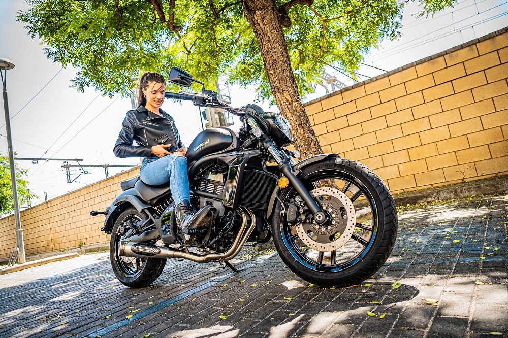 Egzoz ile uyumlu Kawasaki Vulcan 650 S 2021-2023, Powercone Evo, Yalnızca gürültü için onaylanan sistem, AB dışındaki pazarlar için geçerlidir Tam hat, susturucu artı toplayıcı 