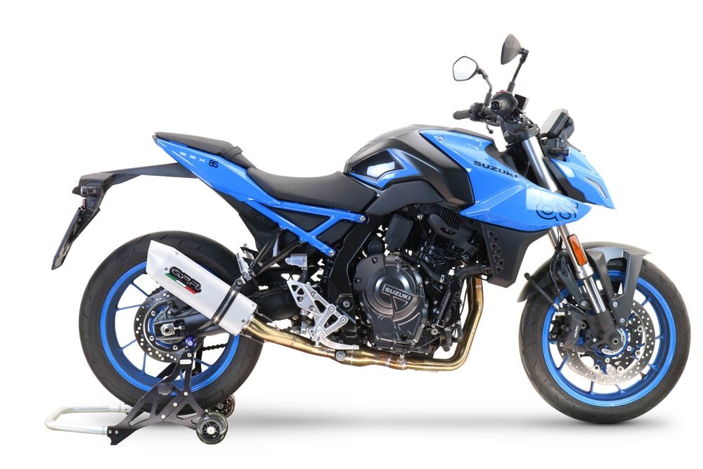Egzoz ile uyumlu Suzuki Gsx-8S 2022-2024, Albus Ceramic, Yalnızca gürültü için onaylanan sistem, AB dışındaki pazarlar için geçerlidir Tam hat, susturucu artı toplayıcı 