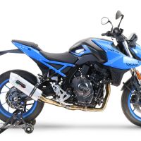 Egzoz ile uyumlu Suzuki Gsx-8S 2022-2024, Albus Ceramic, Yalnızca gürültü için onaylanan sistem, AB dışındaki pazarlar için geçerlidir Tam hat, susturucu artı toplayıcı 