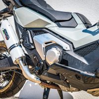 Egzoz ile uyumlu Honda Forza 750 2021-2024, Albus Evo4, Egzoz yasal, onaylı, çıkarılabilir db killer ve bağlantı borulu susturucu 