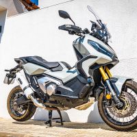 Egzoz ile uyumlu Honda Forza 750 2021-2024, Albus Evo4, Egzoz yasal, onaylı, çıkarılabilir db killer ve bağlantı borulu susturucu 