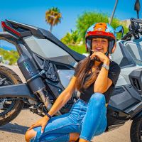 Egzoz ile uyumlu Honda X-Adv 750 2016-2020, Furore Evo4 Nero, Egzoz yasal, onaylı, çıkarılabilir db killer ve bağlantı borulu susturucu 