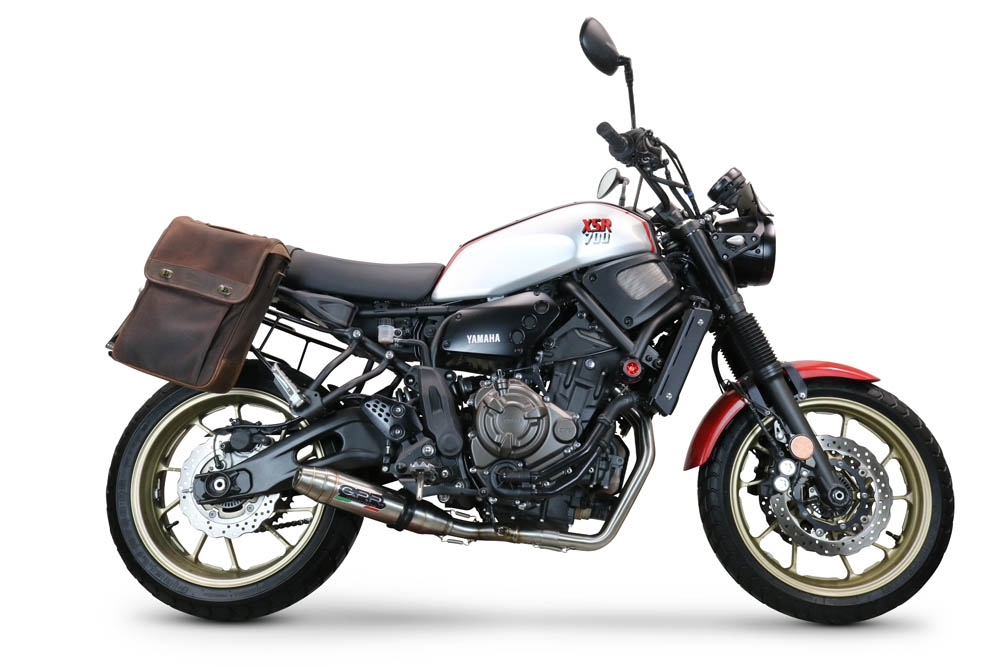 Egzoz ile uyumlu Yamaha Xsr 700 2021-2024, Deeptone Inox, Yalnızca gürültü için onaylanan sistem, AB dışındaki pazarlar için geçerlidir Tam hat, susturucu artı toplayıcı 