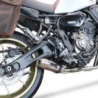 Egzoz ile uyumlu Yamaha Xsr 700 2021-2024, Deeptone Inox, Yalnızca gürültü için onaylanan sistem, AB dışındaki pazarlar için geçerlidir Tam hat, susturucu artı toplayıcı 