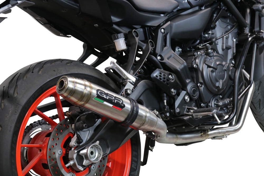 Egzoz ile uyumlu Yamaha Xsr 700 2021-2024, Deeptone Inox, Yalnızca gürültü için onaylanan sistem, AB dışındaki pazarlar için geçerlidir Tam hat, susturucu artı toplayıcı 