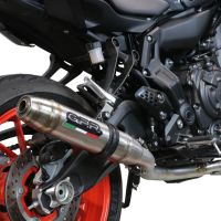 Egzoz ile uyumlu Yamaha Xsr 700 2021-2024, Deeptone Inox, Yalnızca gürültü için onaylanan sistem, AB dışındaki pazarlar için geçerlidir Tam hat, susturucu artı toplayıcı 