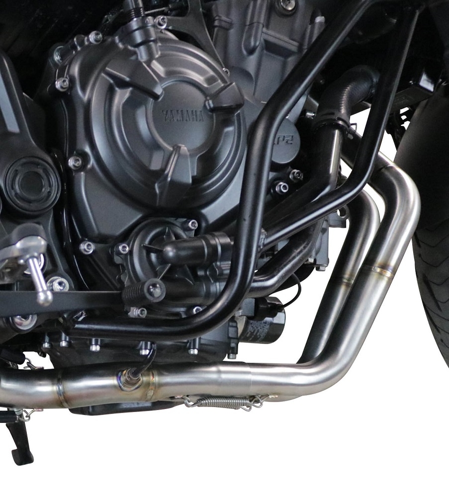 Egzoz ile uyumlu Yamaha Xsr 700 2021-2024, Powercone Evo, Yalnızca gürültü için onaylanan sistem, AB dışındaki pazarlar için geçerlidirTam hat, susturucu artı toplayıcı 