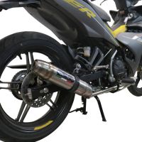 Egzoz ile uyumlu Yamaha Sniper 150 2021-2022, Deeptone Inox, Homologe edilmemiş dbkiller ile yarış sistemi Tam hat, susturucu artı toplayıcı 