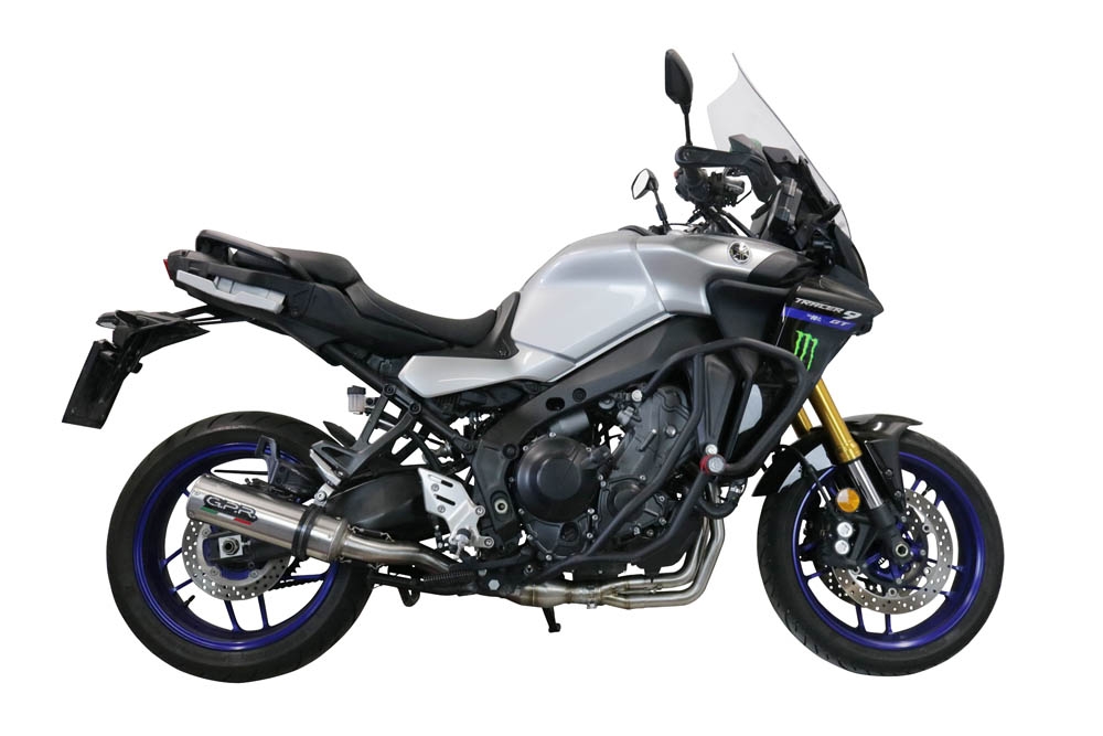 YamahaTracer 920212024M3 Inox full system exhaust legal for UK and non-EU countries including removable db killer