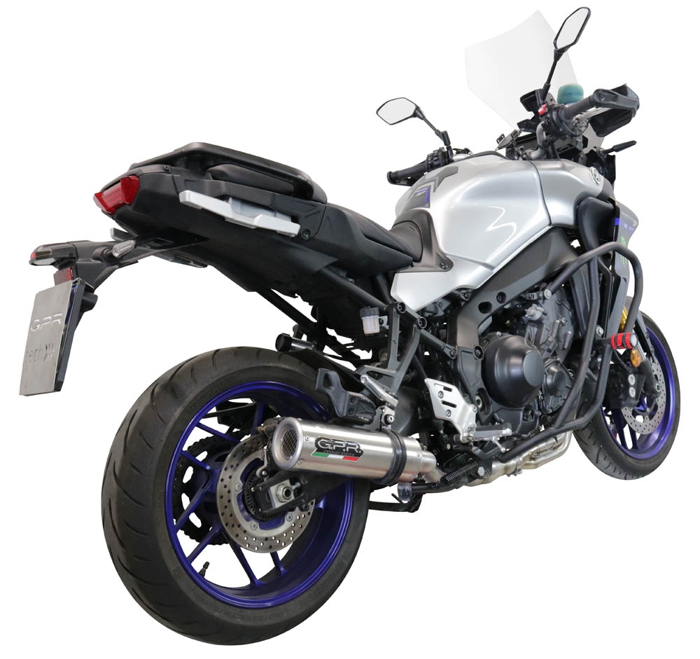 YamahaTracer 920212024M3 Inox full system exhaust legal for UK and non-EU countries including removable db killer