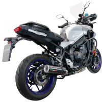 YamahaTracer 920212024M3 Poppy Yalnızca gürültü için onaylanan sistem, AB dışındaki pazarlar için geçerlidir Tam hat, susturucu artı toplayıcı
