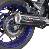 YamahaTracer 920212024M3 Poppy Yalnızca gürültü için onaylanan sistem, AB dışındaki pazarlar için geçerlidir Tam hat, susturucu artı toplayıcı