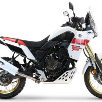 Egzoz ile uyumlu Yamaha Tenere 700 2019-2020, Albus Evo4, Egzoz yasal, onaylı, çıkarılabilir db killer ve bağlantı borulu susturucu 