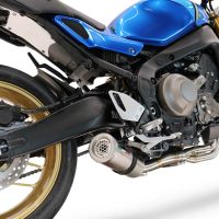 Egzoz ile uyumlu Yamaha XSR900 2022-2024, M3 Inox , Yalnızca gürültü için onaylanan sistem, AB dışındaki pazarlar için geçerlidir Tam hat, susturucu artı toplayıcı 