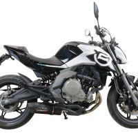 Egzoz ile uyumlu Cf Moto 650 Nk 2021-2024, Furore Nero, Yarış Sistemi Susturucu ve özel bağlantı borusu 