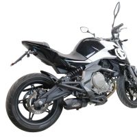 Egzoz ile uyumlu Cf Moto 650 Nk 2021-2024, Furore Nero, Yarış Sistemi Susturucu ve özel bağlantı borusu 