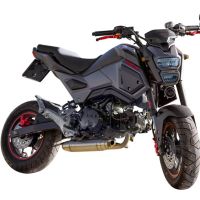 Egzoz ile uyumlu Honda Msx - Grom 125 2013-2017, Deeptone Inox, Yarış Sistemi Tam hat, susturucu artı toplayıcı 