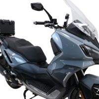 Topkoffer GPR TECH compatibel met  Bmw G 310 Gs 2017/2021 e4 Alüminyum üst kasa, siyah renk ve özel plaka dahildir Kapasite Litre 26
