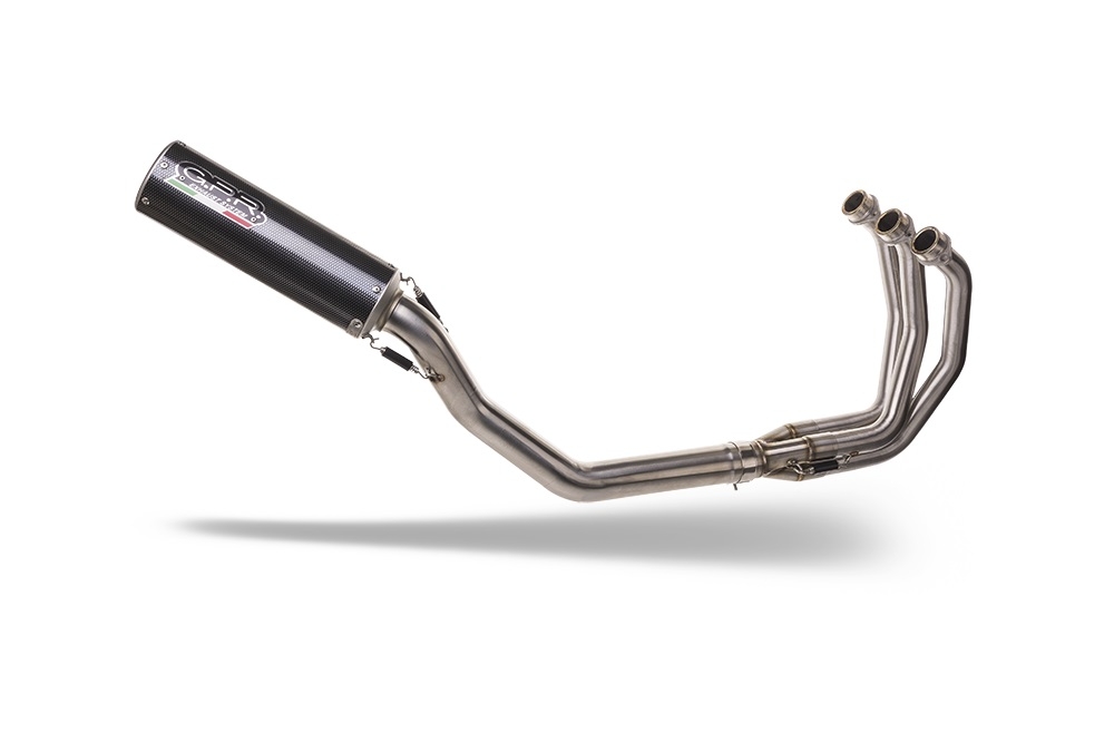 Egzoz ile uyumlu Triumph Trident 660 2021-2024, M3 Poppy , Yalnızca gürültü için onaylanan sistem, AB dışındaki pazarlar için geçerlidir Tam hat, susturucu artı toplayıcı 