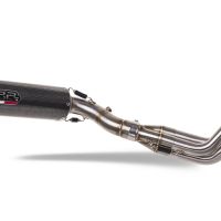 Egzoz ile uyumlu Triumph Tiger Sport 660 2022-2024, M3 Poppy , Yalnızca gürültü için onaylanan sistem, AB dışındaki pazarlar için geçerlidir Tam hat, susturucu artı toplayıcı 