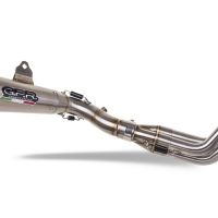 Egzoz ile uyumlu Triumph Trident 660 2021-2024, Powercone Evo, Homologe edilmemiş dbkiller ile yarış sistemi Tam hat, susturucu artı toplayıcı 