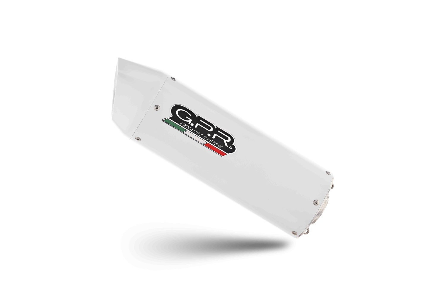 Egzoz ile uyumlu Yamaha Mt-09 Tracer 900 2015-2016, Albus Ceramic, Onaylanmış ve yasal, çıkarılabilir db öldürücü dahil tam sistem egzozu 