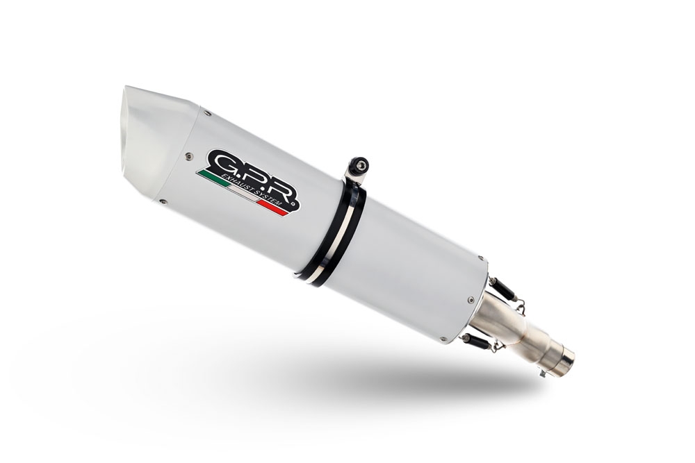 Egzoz ile uyumlu Suzuki V-Strom 650 2021-2025, Albus Evo4, Çıkarılabilir db öldürücü ve bağlantı borusu dahil AB dışı pazarlar için yasal olan orta tam sistem egzozu 