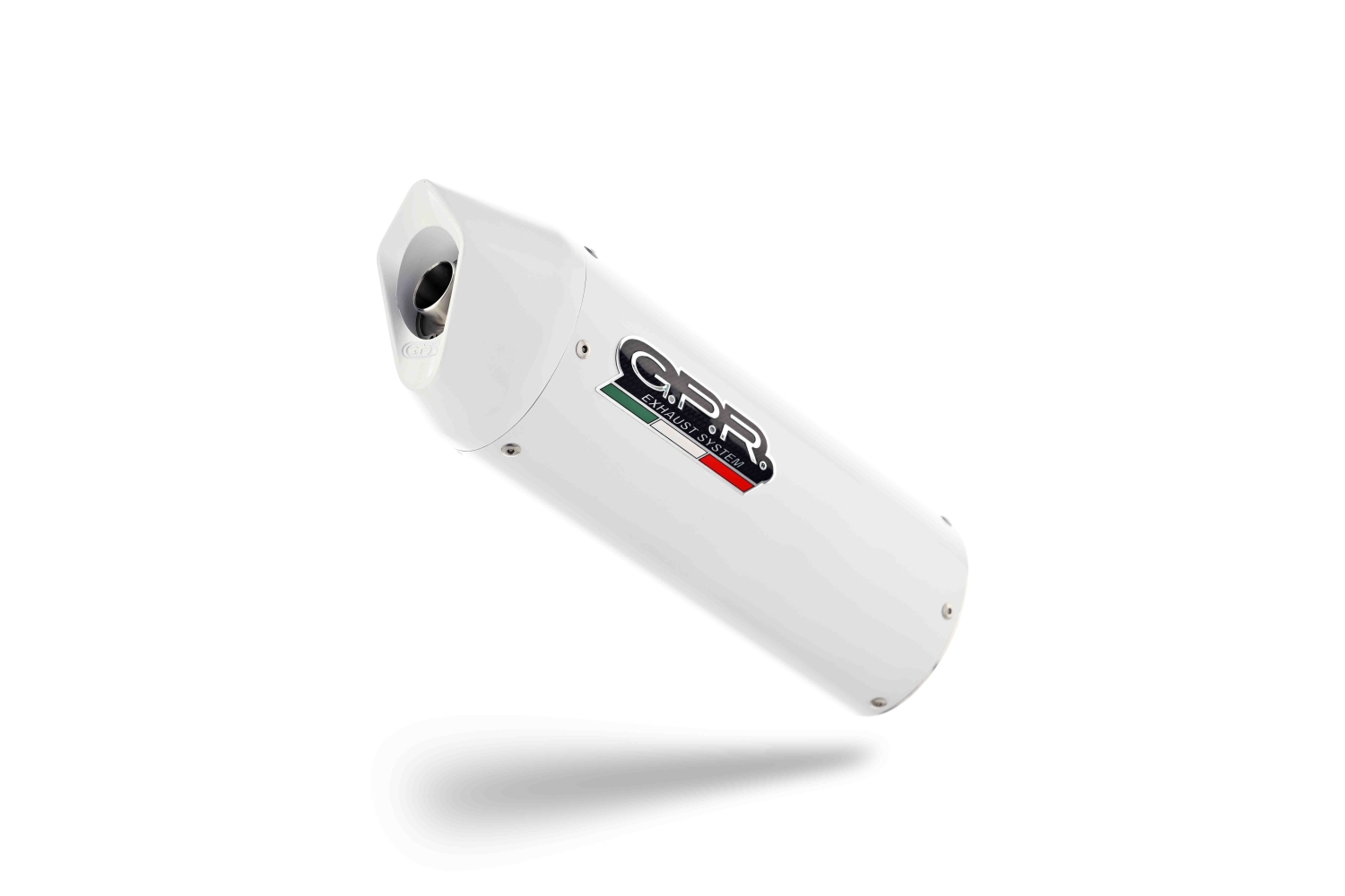Egzoz ile uyumlu Yamaha Mt-09 Tracer 900 2015-2016, Albus Ceramic, Onaylanmış ve yasal, çıkarılabilir db öldürücü dahil tam sistem egzozu 