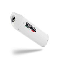 Egzoz ile uyumlu Yamaha Mt-09 Tracer 900 2015-2016, Albus Ceramic, Onaylanmış ve yasal, çıkarılabilir db öldürücü dahil tam sistem egzozu 