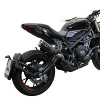 Egzoz GPR ile uyumlu  Benelli 752 S 2022-2024, M3 Poppy , Egzoz yasal, onaylı, çıkarılabilir db killer ve bağlantı borulu susturucu 