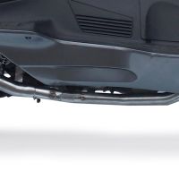 GPR exhaust compatible with  Suzuki Burgman An 650 2013-2016, Furore Nero, full system exhaust legal for UK and non-EU countries including removable db killer 