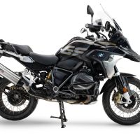 Egzoz ile uyumlu Bmw R 1250 Gs -Adventure 2019-2020, Furore-X Titanio, Egzoz yasal, onaylı, çıkarılabilir db killer ve bağlantı borulu susturucu 